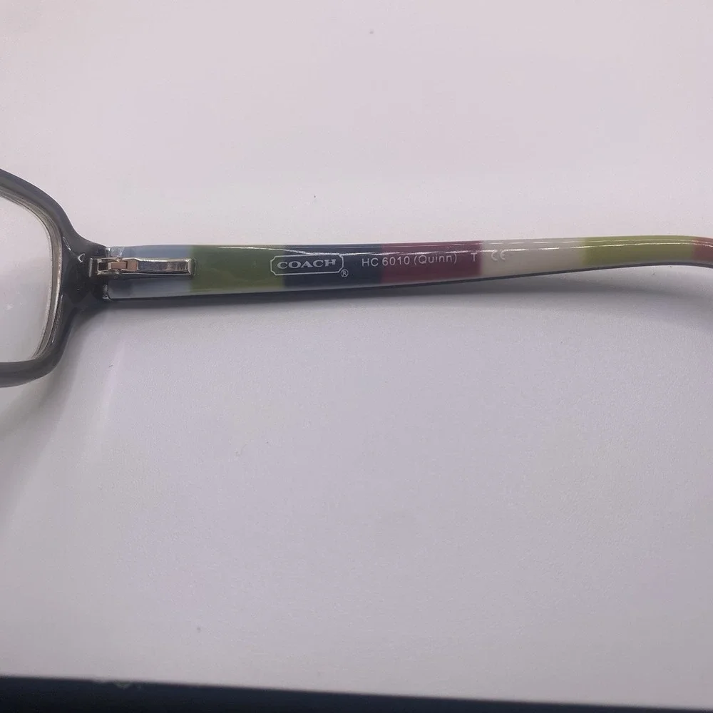Coach Eyeglasses FRAME ONLY HC6010 Quinn 50-16-135 Dark Olive 805